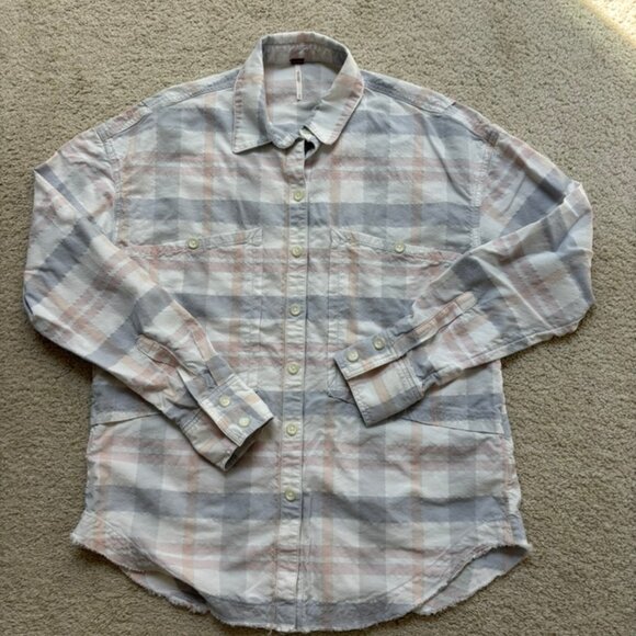 Free People Loveland Plaid Shirt - Picture 6 of 10